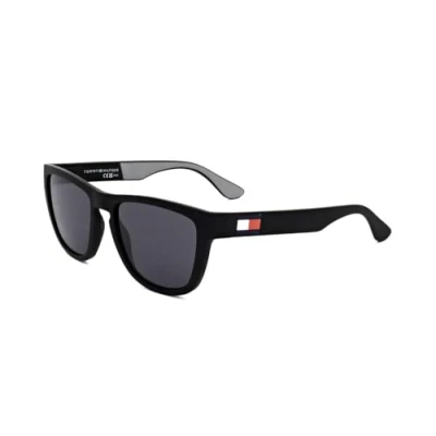Abbildung von Tommy Hilfiger Unisex Th 1557/s Sunglasses, 08A/IR Black Grey, 54