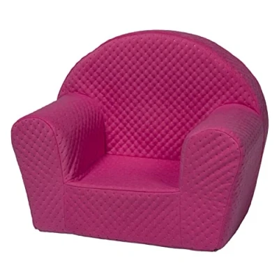 Abbildung von Velinda Kindersessel Mini Sessel Kinderstuhl Relaxsessel Kuschelsessel Softsessel (Farbe: pink)