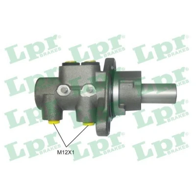 Abbildung von LPR 6203 Hauptbremszylinder 22,2 Aluminium 12 X 1 (2) OPEL: Corsa D Schrägheck, E Schrägheck