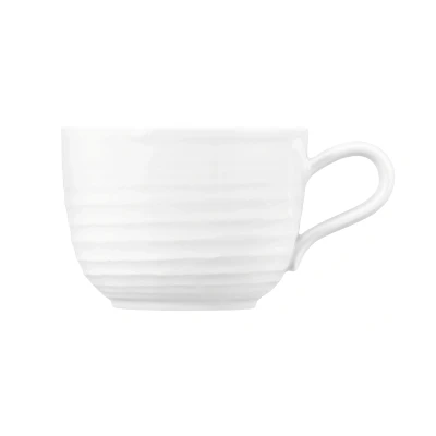 Abbildung von Seltmann Weiden Becher Terra weiß Kaffeeobertasse 0,26 l, Porzellan