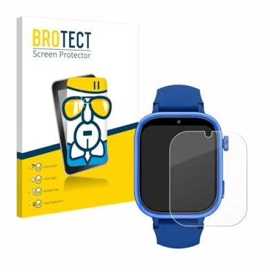 Abbildung von BROTECT Schutzglas für Banlvs 4G Kids Smartwatch 1.83&quot; Schutzfolie Panzer Folie Glas [Extrem Kratzfest 9H, Anti Fingerprint, Ultra Transparent]