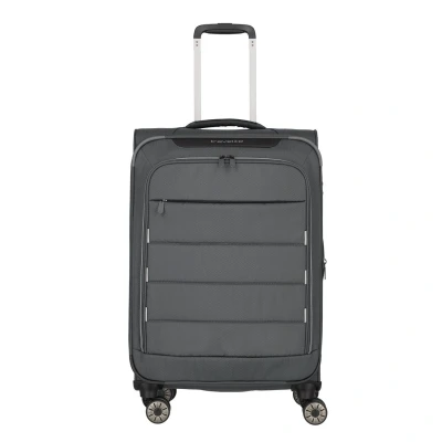 Abbildung von Travelite Skaii 4w Trolley M 67 Gipfelgrau Koffer mit 4 Rollen Weichgepäck