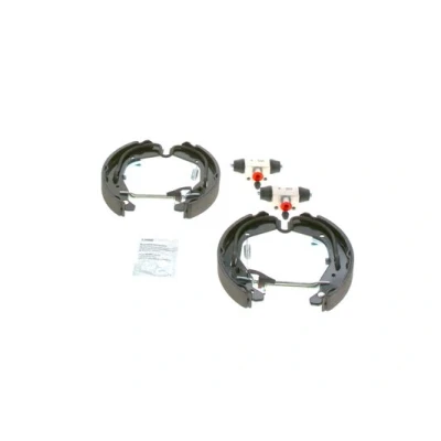 Abbildung von BOSCH 0 204 114 664 Bremsensatz, Trommelbremse mit Zubehör, Radbremszylinder OPEL: Agila A, SUZUKI: IGNIS 2