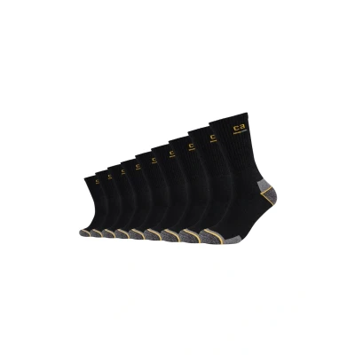 Abbildung von camano 9 PACK Socken, Größe: 39 42, Schwarz
