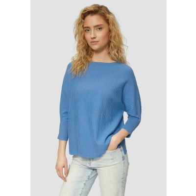 Abbildung von s.Oliver Weicher MIT 3/4FLEDERMAUSÄRMEL Strickpullover, Damen, Größe: 34, Royalblau