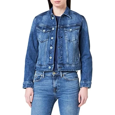 Abbildung von bugatti Jeansjacke, Damen, Größe: 36, Blau
