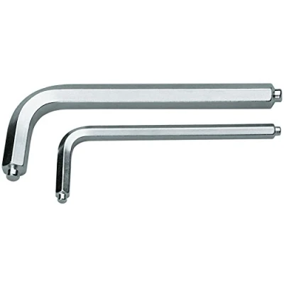 Abbildung von GEDORE 42 Z 10 Winkelschraubendreher Innensechskant, mit Stirnlochbohrung 112, 40mm