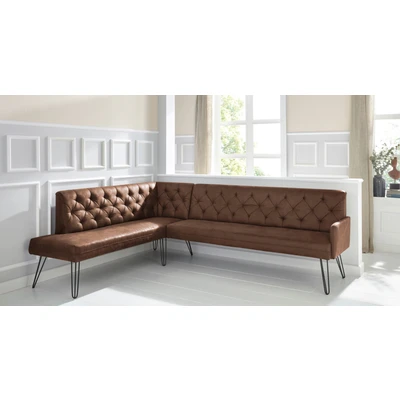 Abbildung von exxpo sofa fashion Eckbank &quot;Doppio&quot;, Frei im Raum stellbar