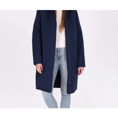 Abbildung von Winterparka SCHMUDDELWEDDA L / Dunkellila 100% Polyester