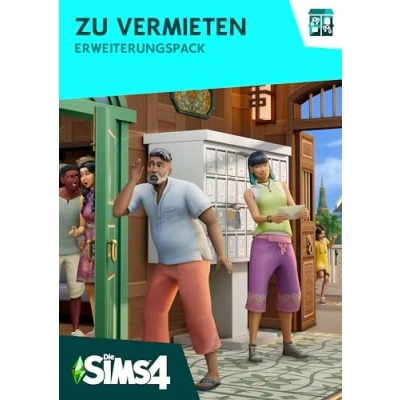 Abbildung von Die Sims 4 Zu vermieten (EP15) PCWin Code in der Box Deutsch
