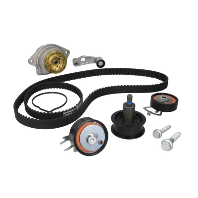 Abbildung von HEPU PK05571 Wasserpumpe + Zahnriemensatz mit Spannelement VOLKSWAGEN: Golf 4 Schrägheck, Variant, Lupo / 3L, SEAT: Leon I Schrägheck