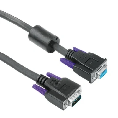 Abbildung von Hama VGA Monitor Kabel 15 pol. HDD Stecker Kupplung, 5 m