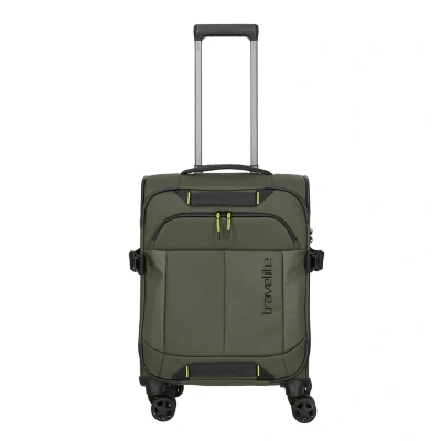 Abbildung von Travelite Briize Trolley S Khaki Koffer mit 4 Rollen Weichgepäck