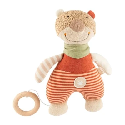 Abbildung von SIGIKID Spieluhr mit Wunschmelodie personalisierbar Geschenk zur Geburt oder Taufe für Babys von an geeignet braun/Hase,Onesize,braun/Hase