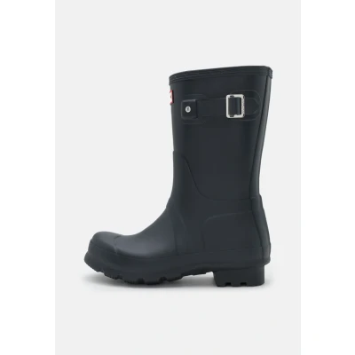 Abbildung von Hunter Original Short Gummistiefel, Herren, Größe: 40/41, Navy Naturkautschuk