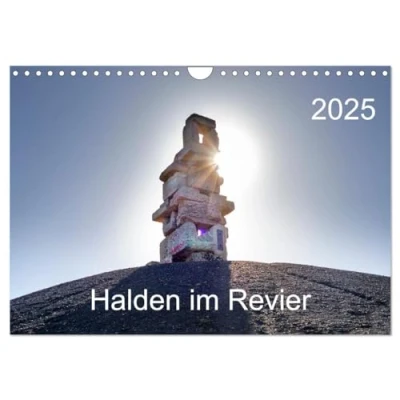 Abbildung von Halden im Revier (Wandkalender 2025 DIN A4 quer), CALVENDO Monatskalender