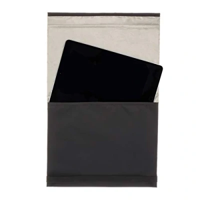 Abbildung von lifetexsafety Strahlenschutz Tasche Tablet &amp; Smartphone Sleeve RFID NFC GPS Blocker für Samsung, Apple, Lenovo, Huawei(Schwarz)