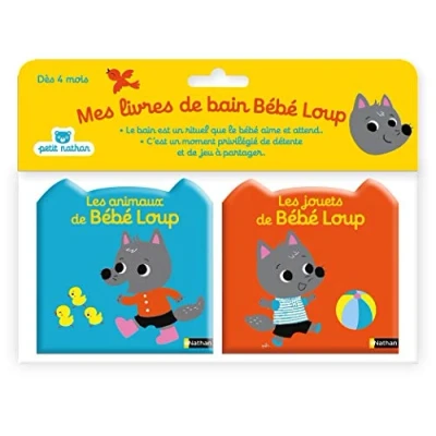 Abbildung von Livres bains bébé Loup Les jouets de Loup/Les animaux Loup: ;