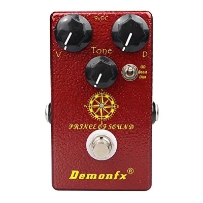 Abbildung von DemonFX PRINCE OF SOUND Overdrive/Boost/Distortion Guitar Pedal
