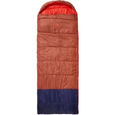 Abbildung von McKINLEY Unisex Erwachsene Comfort II 10 Schlafsack, Red Rust/Navy Dark, 195L