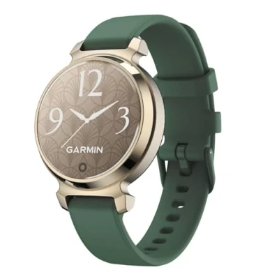 Abbildung von GIOPUEY Armband Kompatibel mit Garmin Lily 2, Weiches Silikon [Verschleißfest] [Atmungsaktiv] Ersatzarmband Army Green