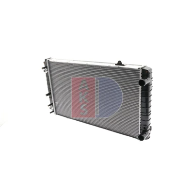 Abbildung von AKS DASIS 480380N Kühler, Motorkühlung Aluminium 720 440 43 Kühlrippen gelötet AUDI: A8 D2