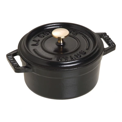 Abbildung von Staub Bratpfanne Cocotte Schwarz ø 10 cm / 250 ml