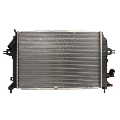 Abbildung von THERMOTEC D7X093TT Kühler, Motorkühlung Aluminium 600 408 26 Schaltgetriebe Kühlrippen gelötet OPEL: Zafira B, Astra H Caravan, Schrägheck
