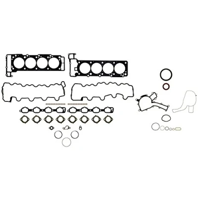 Abbildung von AJUSA MULTILAYER STEEL 50345700 Dichtungsvollsatz, Motor mit Zylinderkopfdichtung, Ventilschaftabdichtung MERCEDES BENZ: G Klasse SUV, ML