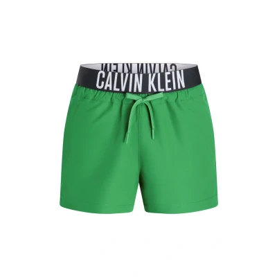 Abbildung von Calvin Klein Swimwear Intense Power Badeshorts, Herren, Größe: Small, Blossom green