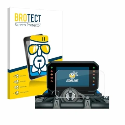Abbildung von BROTECT Schutzglas für Suzuki GSX 8S 2023 Schutzfolie Panzer Folie Glas [Extrem Kratzfest 9H, Anti Fingerprint, Ultra Transparent]