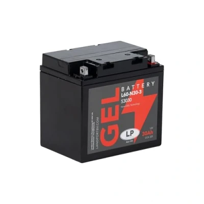 Abbildung von Gel Motorradbatterie 12 V 30 Ah (10 Std.) 300 CCA Landport MG L60 N30 3