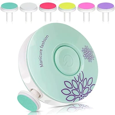 Abbildung von Baby Elektrische Nagelfeile, 3 in 1 Nagelfeile für Neugeborene Set, Leise und Sicherer Nagelschneider, Trimmer Zehen Finger (Blau 2)