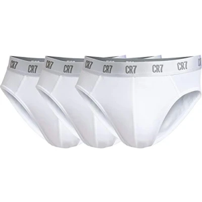 Abbildung von Cristiano Ronaldo CR7 Slip, Herren, Größe: Small, White
