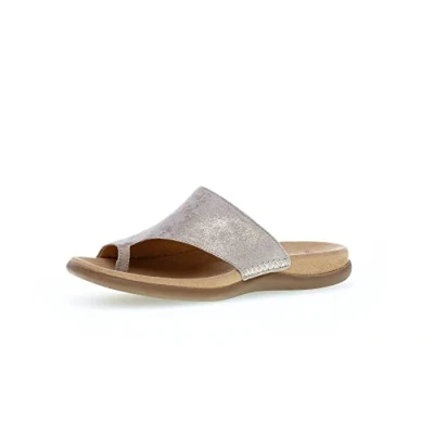 Abbildung von Gabor Damen Pantoletten, Frauen Slipper,Best Fitting,Schlupfschuhe,schluepfschuhe,Slip ons,Backless Slipper,Mules,Muschel,37 EU / 4 UK
