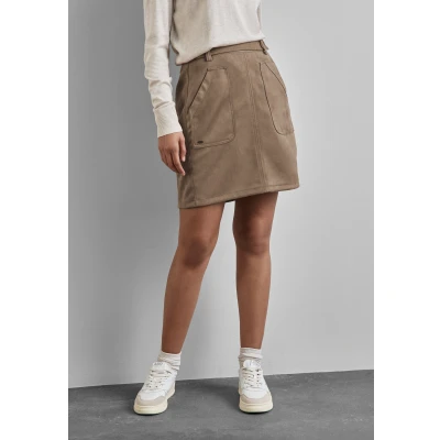 Abbildung von Street One LOOK Alinienrock, Damen, Größe: 44, Braun