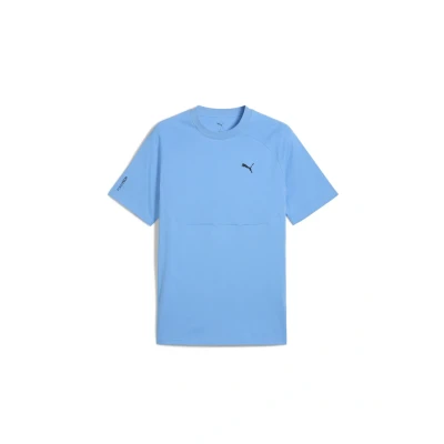 Abbildung von Puma TECH Tshirt basic, Herren, Größe: Small, Team light blue