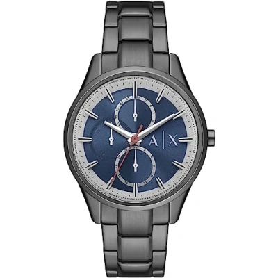 Abbildung von Armani Exchange Quarz Chronograph, Herren, Größe: One Size, Silber