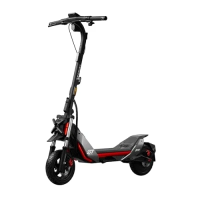 Abbildung von Segway ZT3 Pro D, E Scooter mit Straßenzulassung, 70 km Eco Reichweite, 56km Reichweite bei 20km/h, Vollfederung, 120 kg Tragfähigkeit, 25% Steigung, Apple FindMy,Offroad Reifen, wasserfest, Ninebot