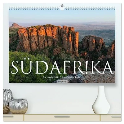 Abbildung von Südafrika Die Landschaft (hochwertiger Premium Wandkalender 2025 DIN A2 quer), Kunstdruck in Hochglanz