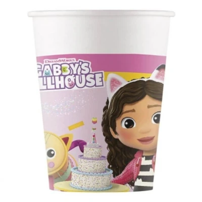 Abbildung von Gabby&#039;s Dollhouse Tassen 200ml 8 Stück