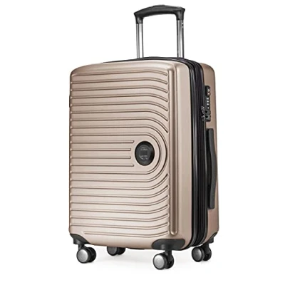 Abbildung von Hauptstadtkoffer Handgepäckkoffer &quot;Mitte&quot;, 4 Rollen, Handgepäck Trolley Reisegepäck TSA Schloss Volumenerweiterung