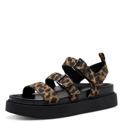 Abbildung von Tamaris Sandalette Damen Vegan Bequem braun,EU 40