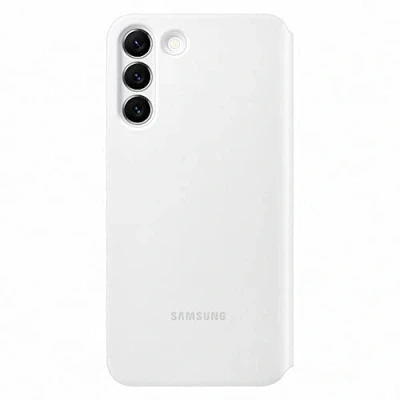 Abbildung von Samsung Galaxy S22 Plus Hülle Kunststoff Klapphülle Handyhülle Weiß