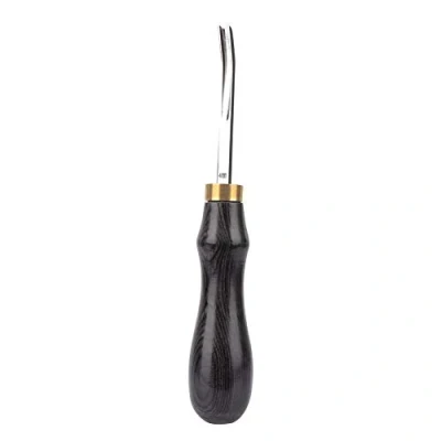 Abbildung von Kantenanleimmaschine Leder Holzgriff Handwerkliches scharfes Kantenschneidewerkzeug, 4 mm/6 mm/8 mm/10 mm Optional(4mm)