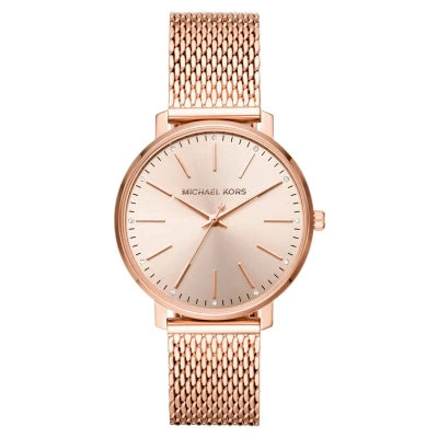 Abbildung von Michael Kors Pyper Uhr rosegoldcoloured, Damen, Größe: One Size, Rosegold coloured