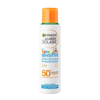 Abbildung von Garnier Ambre Solaire Kids&#039; SPF 50+ Sensitive Advanced Anti Sand Mist 150ml