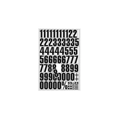 Abbildung von Eichner Magnetziffernset 9218 03028 schwarz/gelb