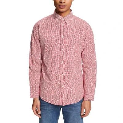 Abbildung von ESPRIT Herren 014ee2f312 Hemd, 610/Dark Red, L