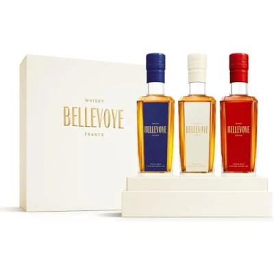 Abbildung von BELLEVOYE Whisky Triple Malt Probierset 3 x 20 cl französischer